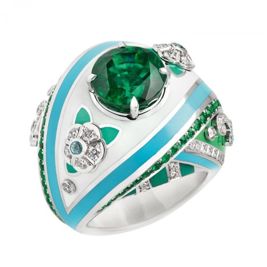 綻放自然之美 Fabergé Summer in Provence高級珠寶系列-精美珠寶【秘密：適合高貴女人的珠寶】