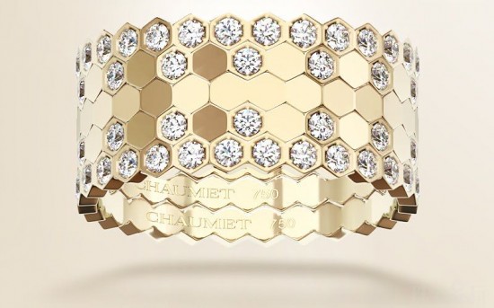 愛的蜂巢 Chaumet Bee My Love婚戒系列-珠寶首飾展示【行業精選】