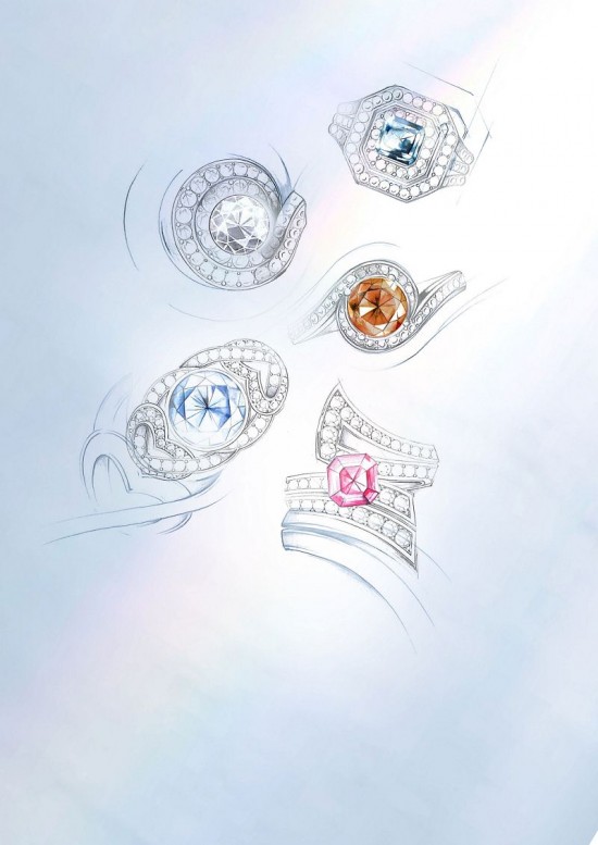 戴比爾斯(De Beers)：光影大師-精美珠寶【秘密：適合高貴女人的珠寶】