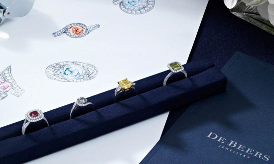 戴比爾斯(De Beers)：光影大師-精美珠寶【秘密：適合高貴女人的珠寶】