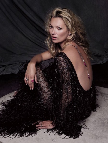 凱特?莫斯(Kate Moss)半裸出鏡Fred珠寶大片-珠寶首飾展示【行業精選】