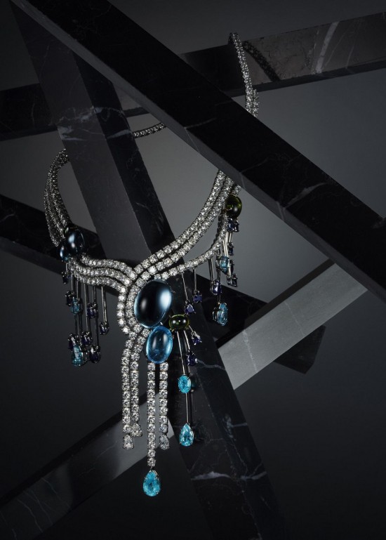 海瑞溫斯頓(Harry Winston)Cabachon Fall項鏈-精美珠寶【秘密：適合高貴女人的珠寶】