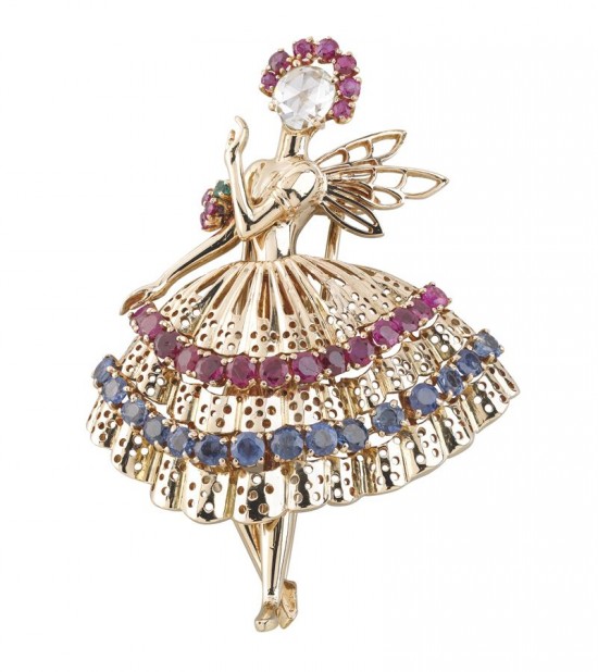 梵克雅寶(Van Cleef &#038; Arpels)：邂逅芭蕾舞-精美珠寶【秘密：適合高貴女人的珠寶】