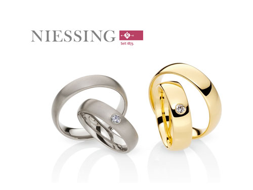 NIESSING極簡德國婚戒-珠寶首飾展示【行業精選】