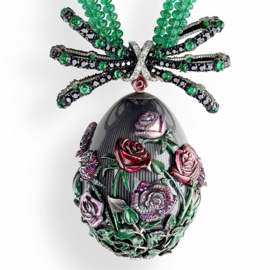 致敬傳奇女皇 法貝熱(Fabergé)全新復活節玫瑰彩蛋-精美珠寶【秘密：適合高貴女人的珠寶】
