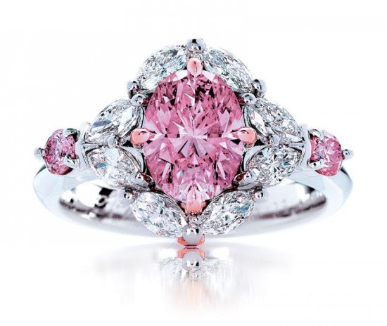 Calleija粉紅鉆石(Pink Diamond)婚戒-精美珠寶【秘密：適合高貴女人的珠寶】