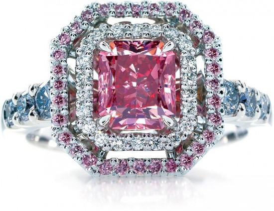 Calleija粉紅鉆石(Pink Diamond)婚戒-精美珠寶【秘密：適合高貴女人的珠寶】