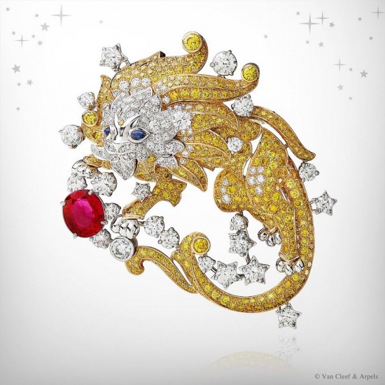 星空遐想 Van Cleef &#038; Arpels十二星座高級珠寶系列-精美珠寶【秘密：適合高貴女人的珠寶