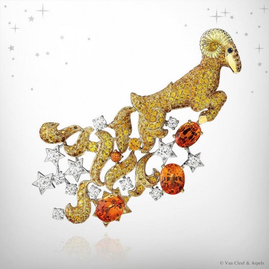 星空遐想 Van Cleef &#038; Arpels十二星座高級珠寶系列-精美珠寶【秘密：適合高貴女人的珠寶
