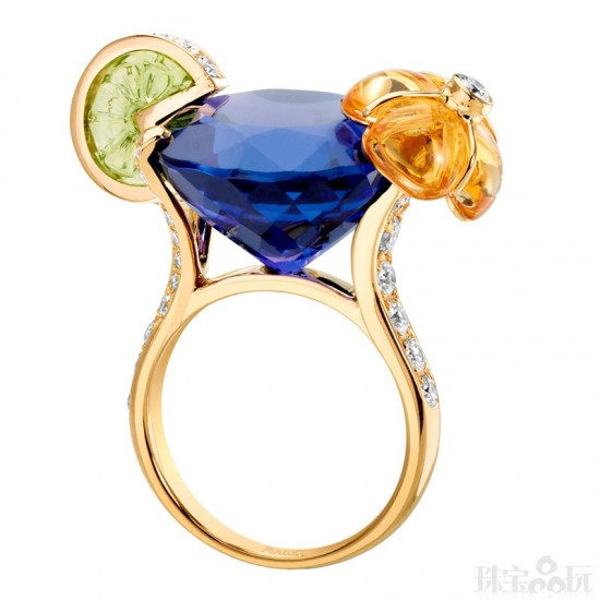 伯爵(Piaget)：雞尾酒的誘惑-精美珠寶【秘密：適合高貴女人的珠寶】