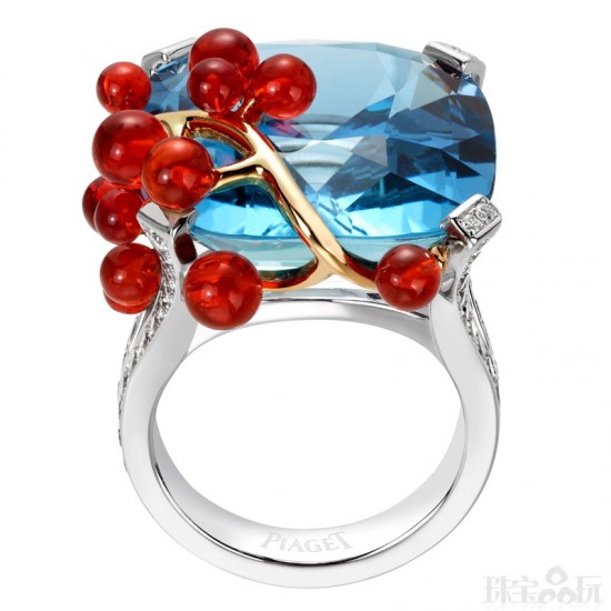 伯爵(Piaget)：雞尾酒的誘惑-精美珠寶【秘密：適合高貴女人的珠寶】