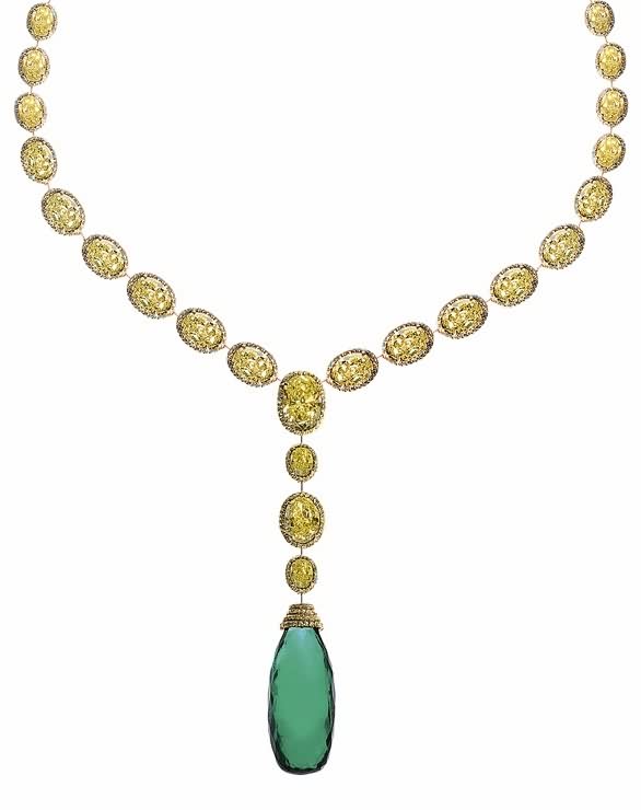 海瑞溫斯頓“珠寶宮Court of Jewels Exhibition”巡展-珠寶首飾展示圖【行業經典】
