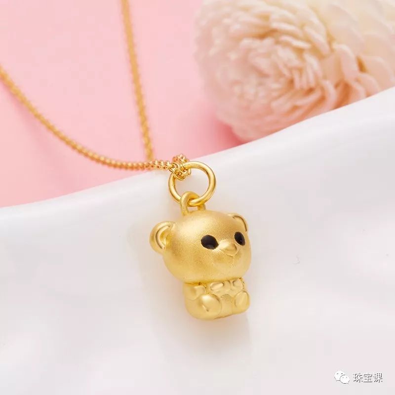專柜買的足金小熊被燒成了灰？真金也怕火煉？【原來是硬金小熊】