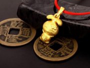 3D硬金美飾——小兔送福