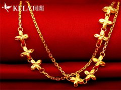 流行的黃金首飾款式介紹 黃金和18K金的區別