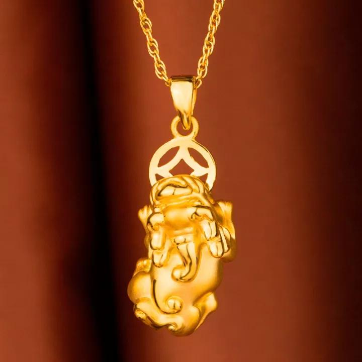 黃金吊墜寓意-黃金吊墜款式的寓意-黃金吊墜花的寓意大全