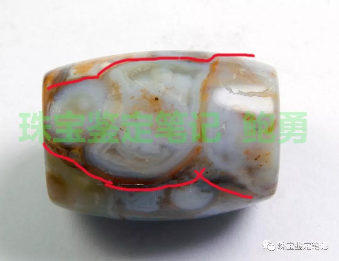 法螺天珠的騙局,塔螺瑪瑙（Turritella Agate）鑒定【塔螺瑪瑙】
