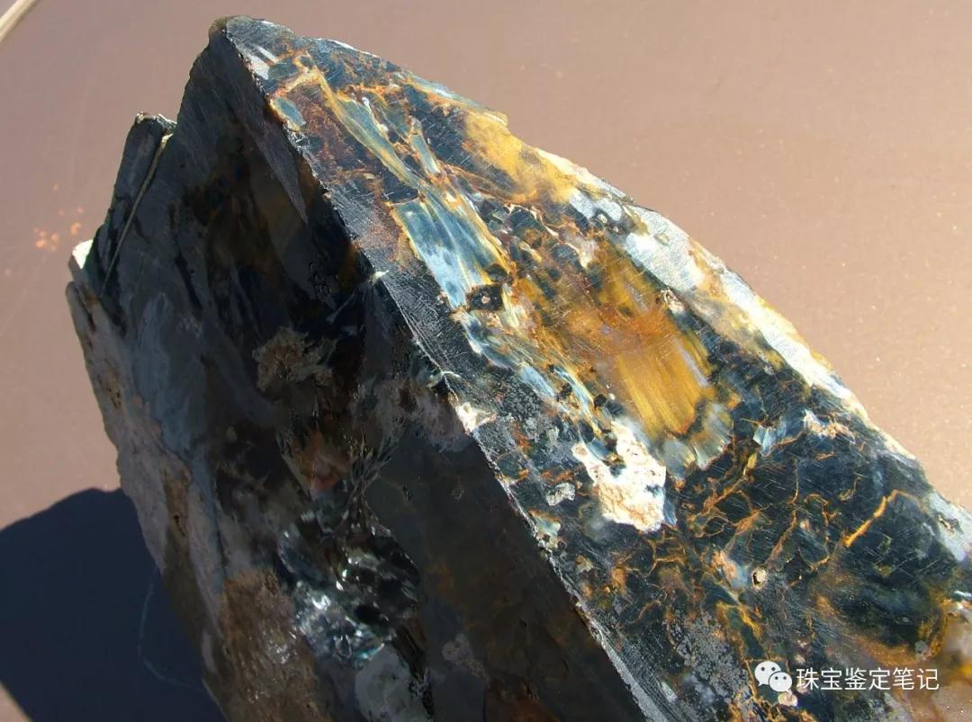 納米比亞彼得石（Pieterite）圖片及詳細介紹【與淅川虎睛石的區別】
