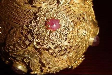 花絲鑲嵌圖片-花絲鑲嵌工藝圖片