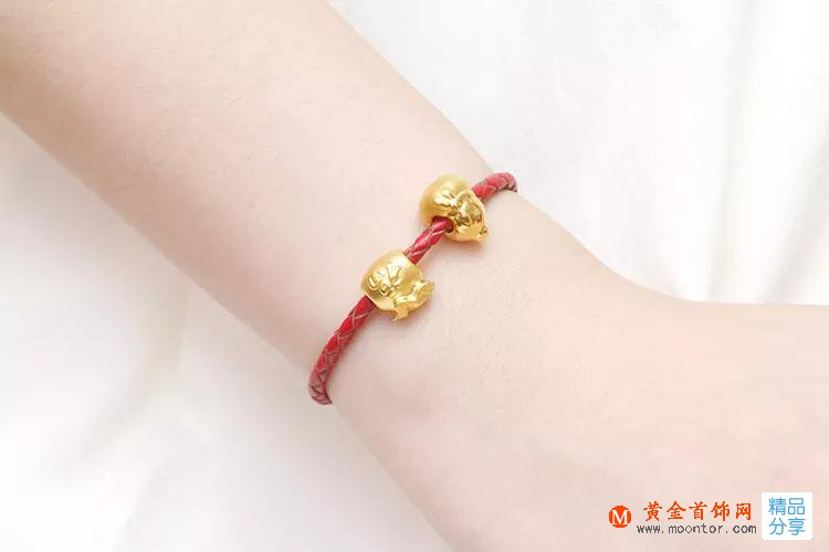 黃金轉運珠,轉運珠佩戴有講究？到底戴哪里、戴幾顆才最好！