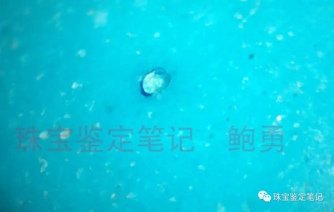 染色斜頑輝石仿綠松石的檢測案例