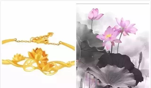 黃金首飾各種“名花”的寓意和象征-黃金項鏈的寓意和象征