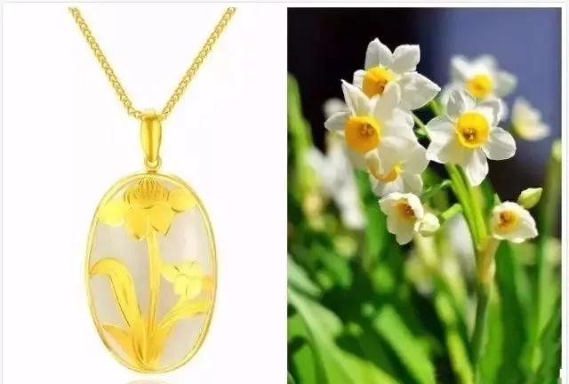 黃金首飾各種“名花”的寓意和象征-黃金項鏈的寓意和象征