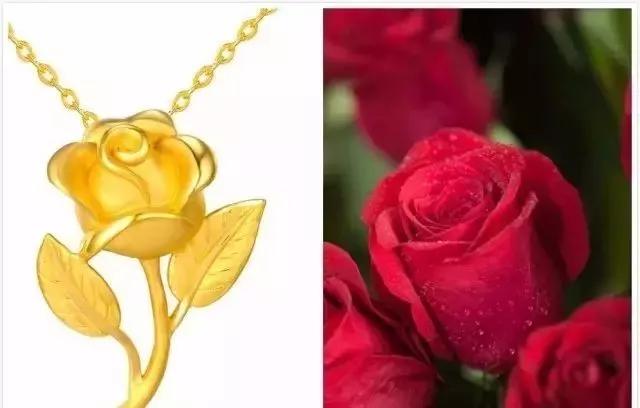 黃金首飾各種“名花”的寓意和象征-黃金項鏈的寓意和象征