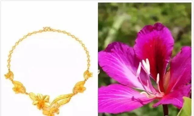 黃金首飾各種“名花”的寓意和象征-黃金項鏈的寓意和象征