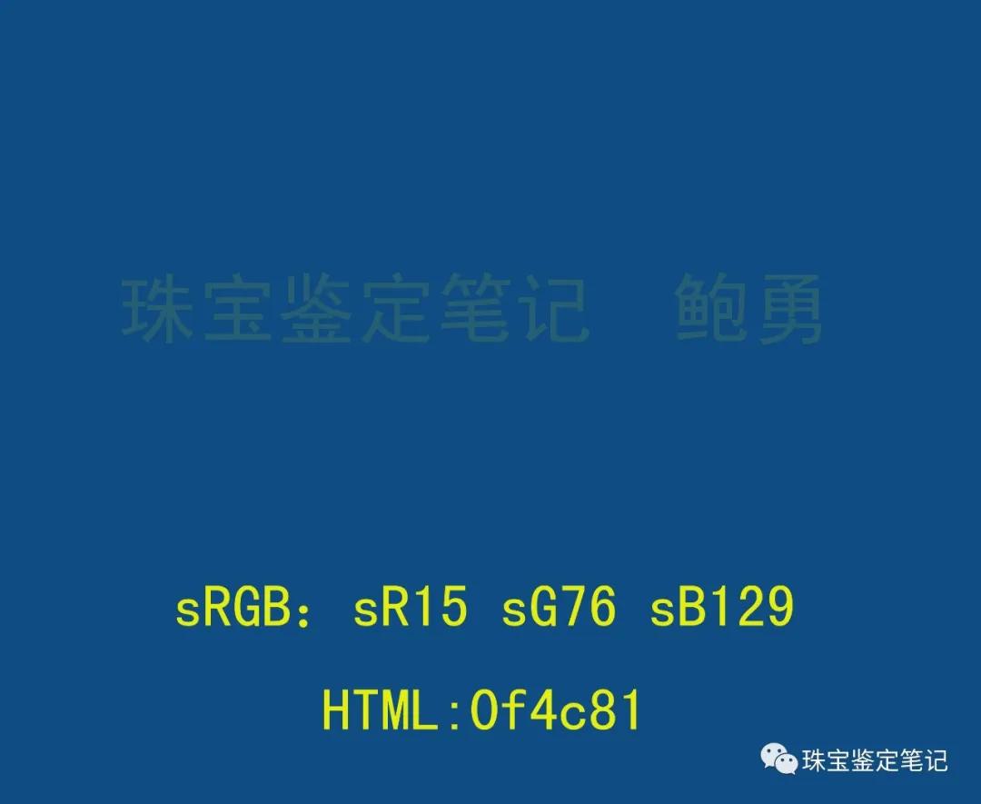 2020年度Pantonte的流行色－Classic Blue經典藍與珠寶