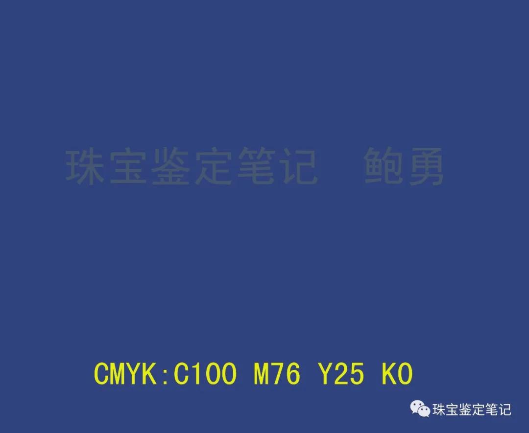2020年度Pantonte的流行色－Classic Blue經典藍與珠寶