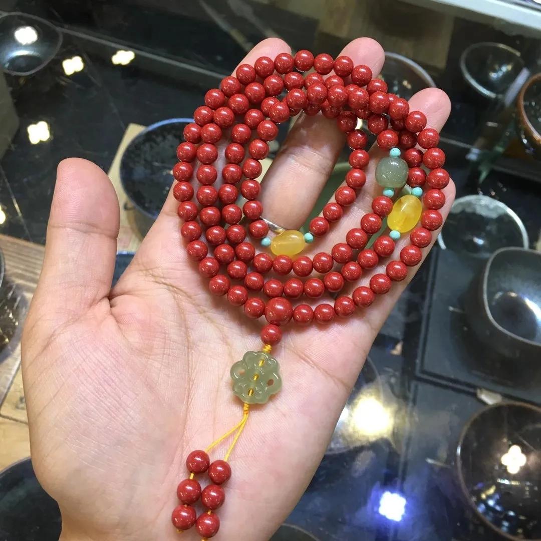 最近好多人都悄悄玩起了這個朱砂，它會是文玩界的新寵嗎？