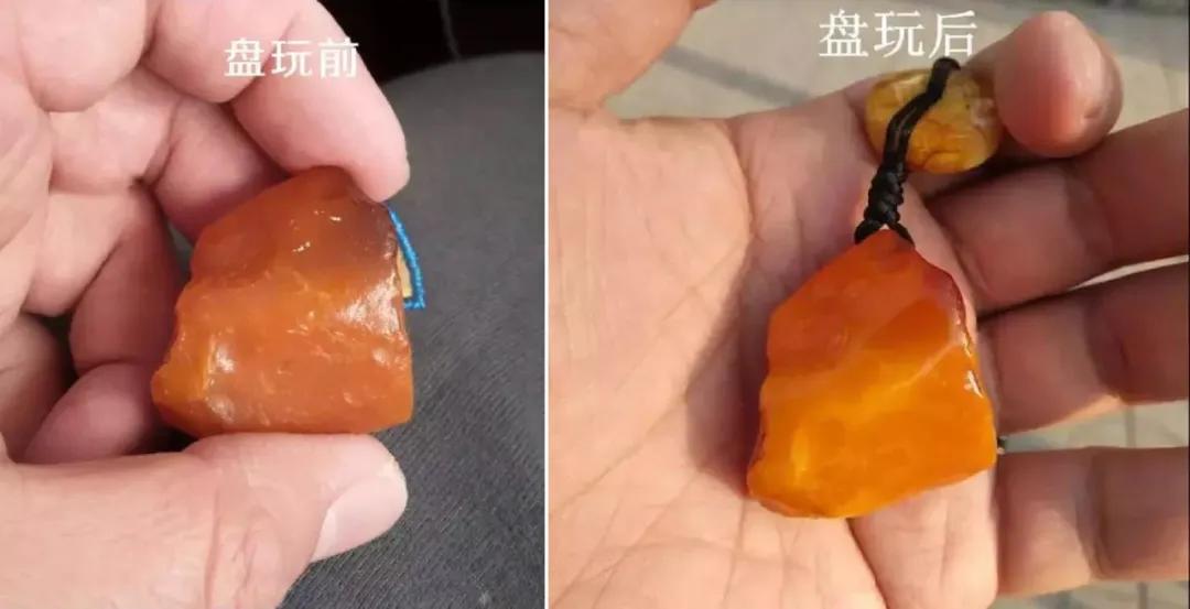 那也叫琥珀蜜蠟一手貨源，15塊克價的全皮原石見過沒？