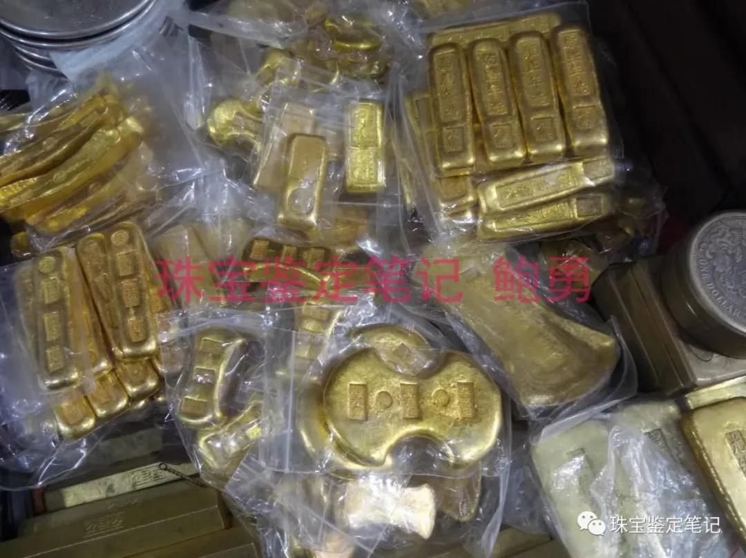 檢測案例:金燦燦、黃澄澄的大金條子切開竟然是“白瓤”!假金銀器都長啥樣啊?