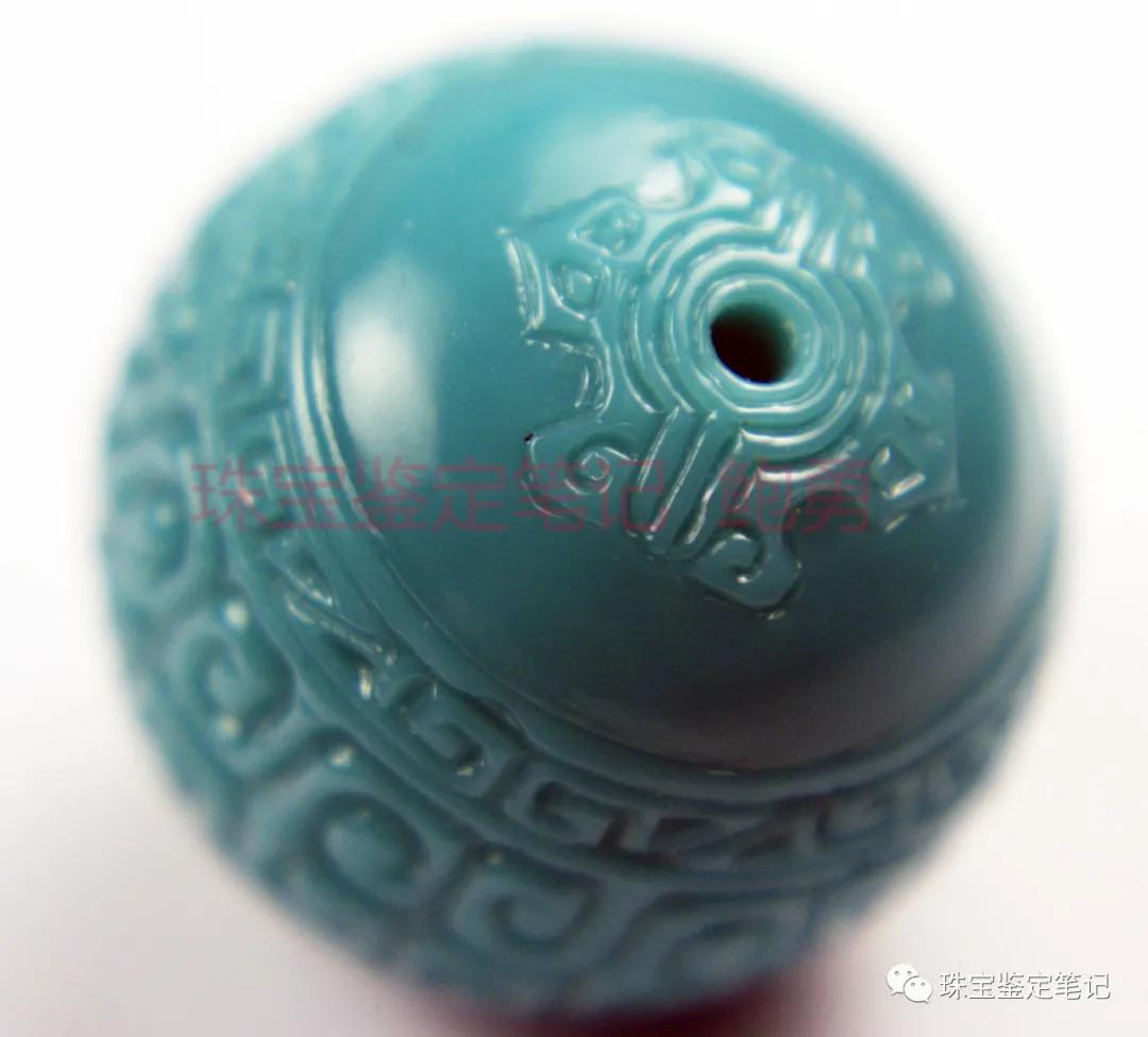 極品高瓷高藍綠松石，竟然是帶大師款的