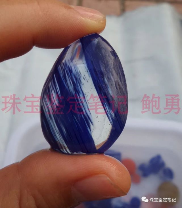 檢測案例:藍幽靈水晶檢測——藍臉的“竇爾墩”原來是李鬼!