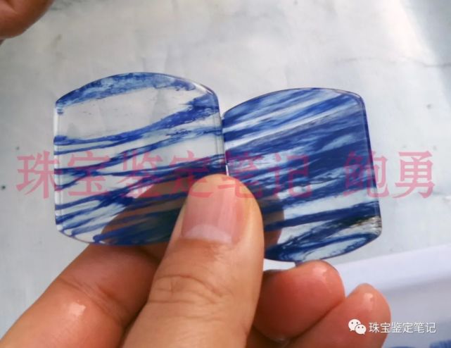 檢測案例:藍幽靈水晶檢測——藍臉的“竇爾墩”原來是李鬼!
