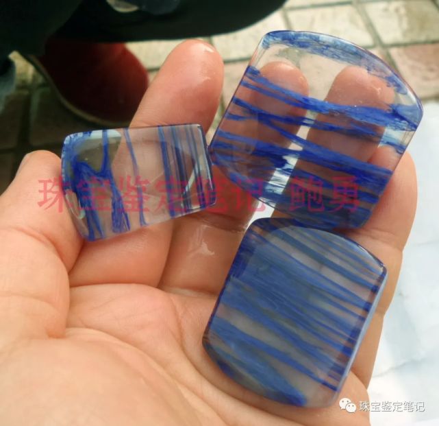 檢測案例:藍幽靈水晶檢測——藍臉的“竇爾墩”原來是李鬼!