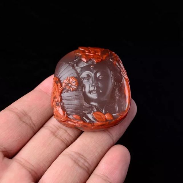 南紅一旦有了“凍”，立刻身價百倍！難造假，放心買！