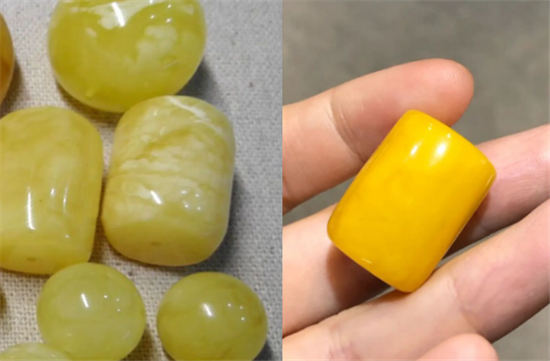 這種蜜蠟一看就是“高級貨”！溫潤端麗，就像流動的黃金……