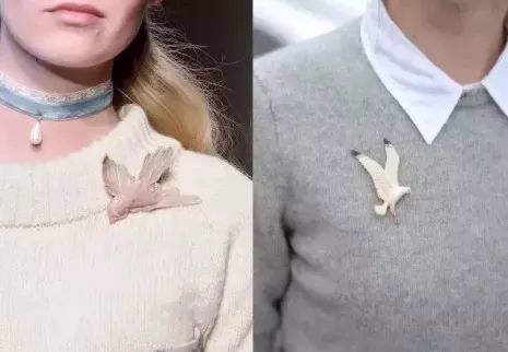 胸針最時髦的8種戴法,讓你美得高級又優雅....