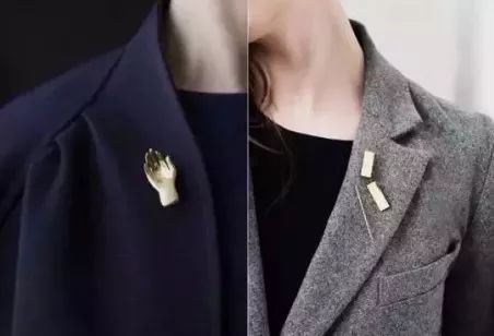 胸針最時髦的8種戴法,讓你美得高級又優雅....