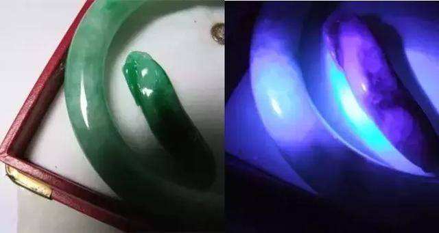 用紫光燈怎樣看真假翡翠 鑒定的注意事項有哪些