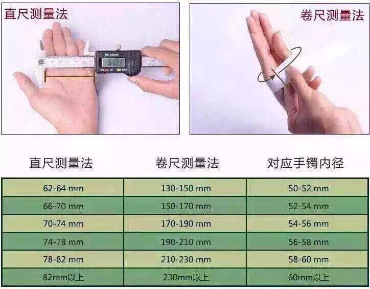 手鐲測量尺寸有哪些方法 購買手鐲時的注意事項