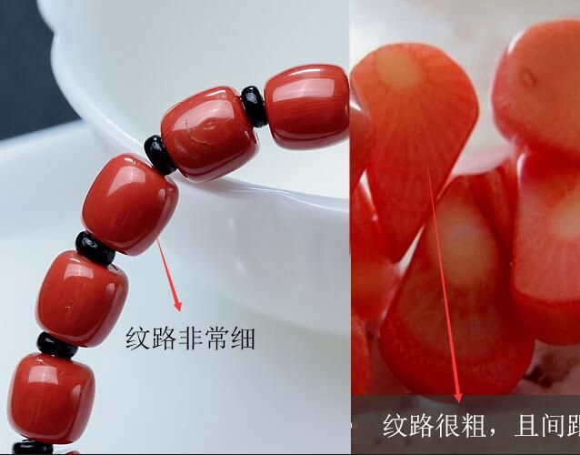真假紅珊瑚鑒別圖，讓你輕松學會辨真假 -紅珊瑚