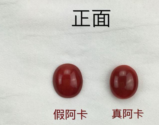 真假紅珊瑚比較圖，紅珊瑚的真假到底該如何看