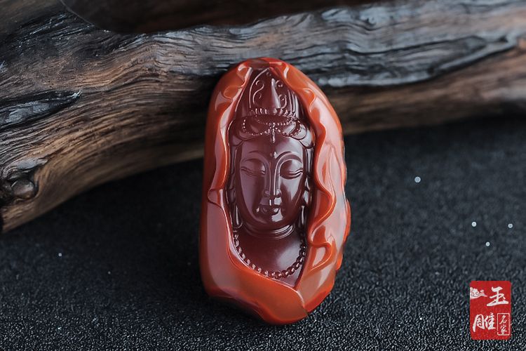 南紅包漿前后圖片欣賞， 南紅如何把玩包漿？