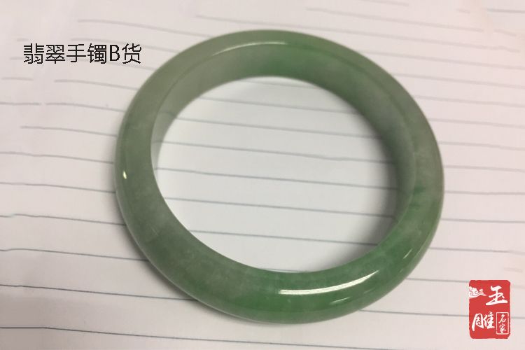 翡翠鐲的鑒定方法，如何鑒別粘接翡翠手鐲？