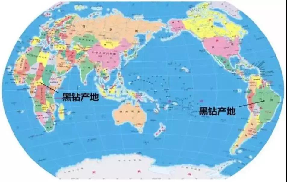 黑鉆是什么？99%的人都沒見過的黑鉆,它的成因仍然是個謎